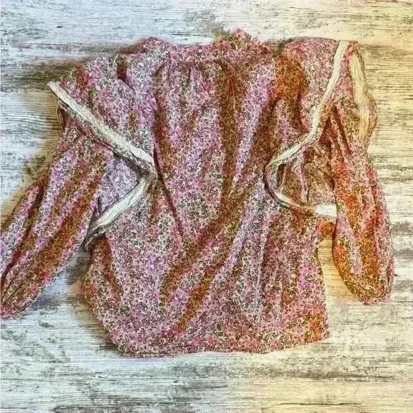 Who What Wear‎ floral shirt Women’s Size small - Picture 4 of 6